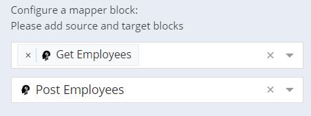 Mapper block settings